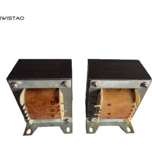IWISTAO Tube Amplifier 30W Output Transformer 1 Pair Z11 Single-ended Silicon Steel PR 2.5K/3.5K for 300B 2A3 Audio HIFI DIY