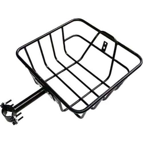 HOT Wire Lift-Off Rear Basket Bicycle Rear Basket Iron Hanging Basket Thickened and Widened Bicycle Basket for Bicycles