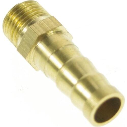 1/8" BSPP Male-8mm Hose I/D Barbed Brass Adapter Coupler Connector Fitting