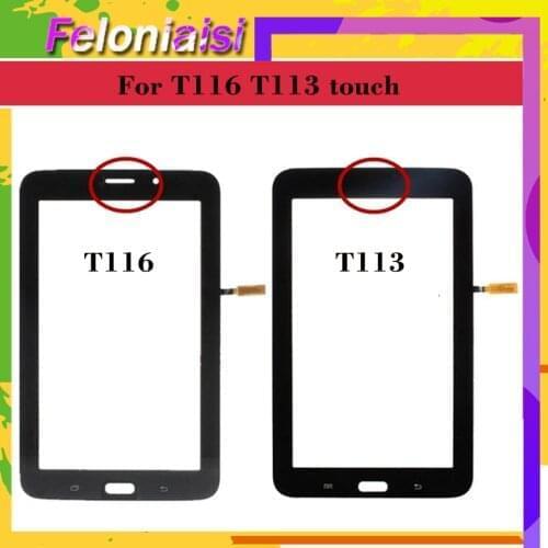 10pcs/lot 7.0 inch For Samsung Galaxy Tab 3 Lite T116 SM-T116 SM-T113 T113 Touch Screen Digitizer Panel Sensor Replacement