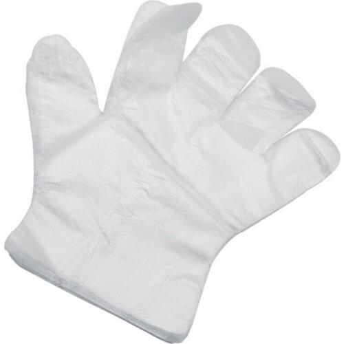 1000pcs Disposable Gloves PVC Clear Gloves Plastic Hand Gloves for Home Kitchen Food Resturant Home Cleaning