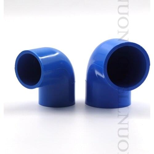2pcs ID 20~200mm PVC 90° Elbow Connector Aquarium Fish Tank Water Supply Tube Joint PVC Pipe Connectors Pipe Fittings Adapter