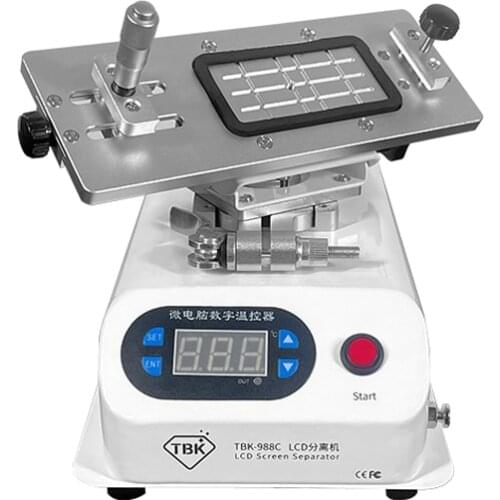 2021 TBK New Release LCD Curved Screen Separate Machine High Quality Separator Heating Platform For Samsung Iphone Display