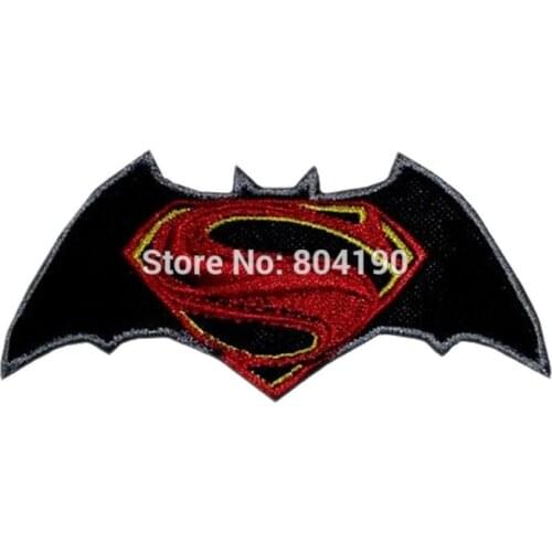 4.35" vs Dawn of Justice Embroidered Movie TV Series applique stickers iron on patch New Film Logo