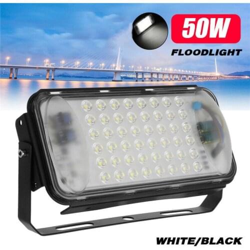 50W LED Truck Flood Lamp 12V Caravan Car Outdoor Spotlight IP66 Waterproof Trailer Camper Roof Work Lamp Street Landscape Light