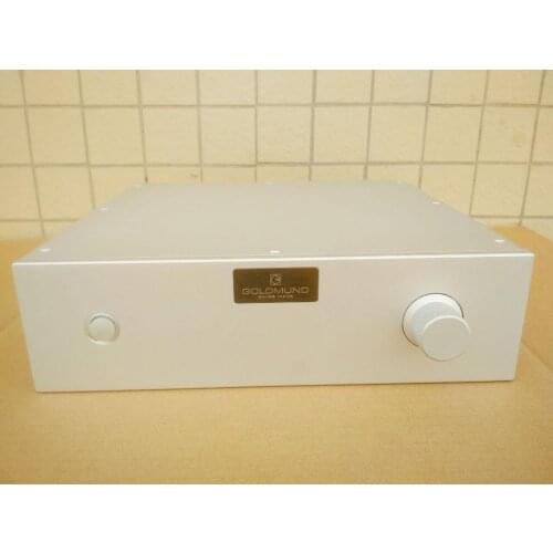 Goldmund All aluminum amplifier chassis / Preamplifier case / AMP Enclosure DIY box (320*90*308mm)