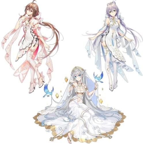 Three Ratels CA58 Ark Order Game anime stickers for car hood motor laptop room decoration Waterproof Decal Vinyl auto Wrap