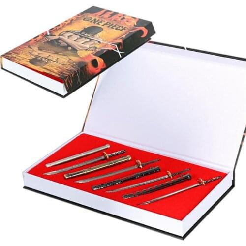 One Piece Zoro Set Zoro Weapon Zoro Qiushui Guitou Hedao Keychain Anime Gift Set for friend or family