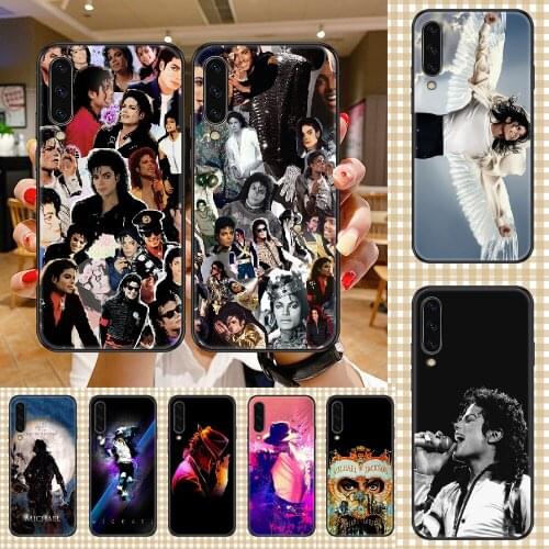 Dancer Michael Jackson Phone case For Samsung Galaxy A 3 5 7 8 10 20 21 30 40 50 51 70 71 E S 2016 2018 4G black tpu cover