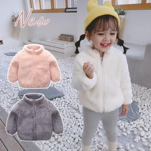 Childrens Winter Woolen Coat for Girls Fashion Girls Fleece Coat Thick Warm Christmas Jackets