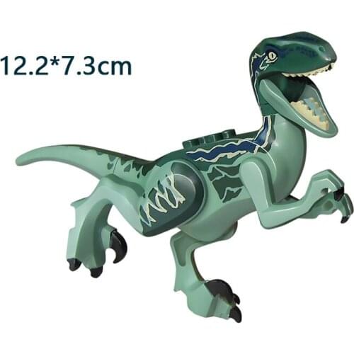 Jurassic Dinosaur Building Blocks Toys Park Compatible Major Brand Gifts Simulation Animal Rex Raptor