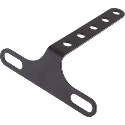 Motorcycle Headlight Black Adjustable Headlight Bracket Front Lamp Mount Bracket for Harley Sportster Dyna Cafe Racer Bobber Cho