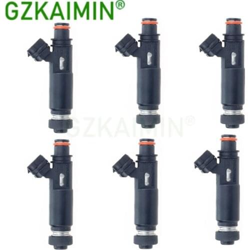 Set of 6pc NOZZLE Fuel Injectors for 2003-2006 Mitsubishi Montero OE 195500-4370 1955004370