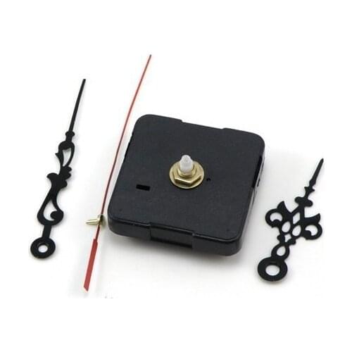 New 20pcs house decorating clock parts accessory gifts Quartz Clock Movements Quite no sound silent Spindle Mechanism +needles