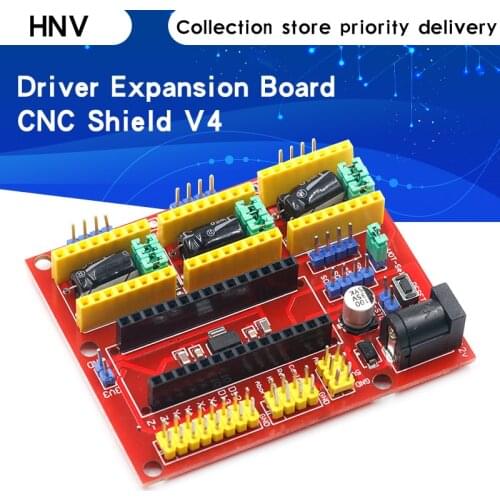 New CNC Shield V4 Engraving Machine / 3D Printer / A4988 Driver Expansion Board for arduino Diy Kit