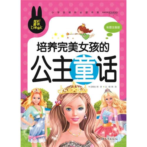 Education book in Chinese with pin yin for stater learners and child love Princess story for learning hanzi
