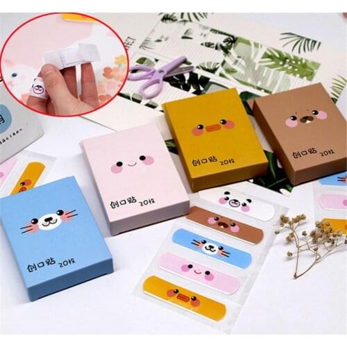 20Pc/Box Medical Patch Disposable Waterproof Wound Bandages Breathable First Band Aid Medical Hemostatic Stickers For Kids Adult