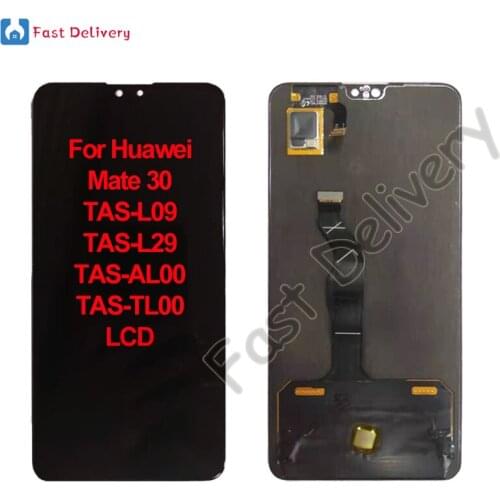 Original For Huawei Mate 30 TAS-L09 TAS-L29 TAS-AL00 TAS-TL00 LCD Display Touch Screen Digitizer Assembly Replacement Parts