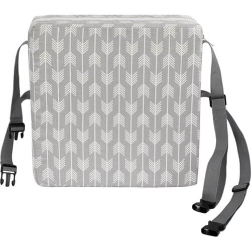 28EC Portable High Chair Pad Booster Travel Dining Room Adjustable Detachable Washable Thicken Sponge Seat Cushion for Toddler