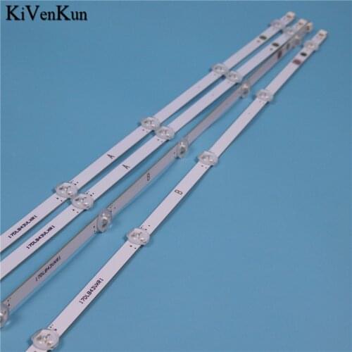TV Lamp LED Backlight Strip For VESTEL 43FB5000 43FA7300 Bar LED Kit Band 17DLB43VLXR1 LB43007 V0_04_38S Ruler VES430UNDL-2D-N01