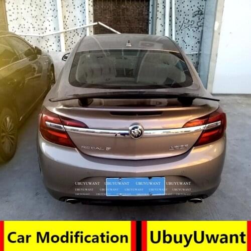 General Purpose Car Styling ABS Material and Surface Carbon Fiber Rear Spoiler for BUICK REGAL 2014-2018 Universal Car Spoiler