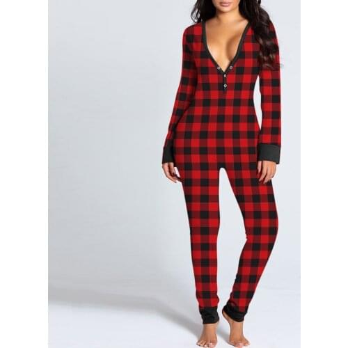 Womens one-piece pajamas Valentines Day LOVE printed button pajamas function button flaps adult one-piece pajamas кигуруми