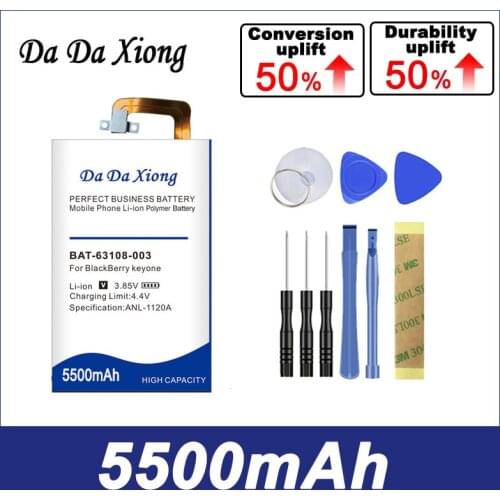 5250mAh TLP034E1 BAT-63108-003 Battery for BlackBerry keyone alcatel DK70 DTEK70