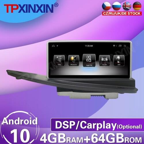 64G For Volvo S80 2004-2011 Android 10 Touch Screen Car Radio Tape Recorder Multimedia Player GPS Navigation Carplay Head Unit