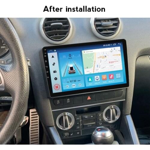 IPS 8 Core Auto GPS Navigation For Audi A3 8P S3 2003-2012 Car Multimedia Dvd Player DSP Radio stereo Video Output With Canbus