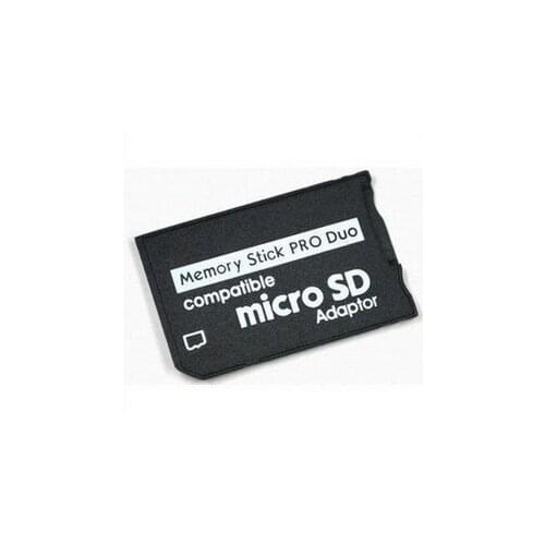 DHL free. 200pcs/lot Wholesale Micro SD to MS Memory Stick Pro Duo Card Adapter Adaptor