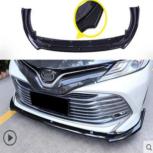 For Camry ABS Rear Bumper Diffuser Protector For 2018-2019 Toyota Camry YDB Kit Rear Bumper Front Shovel Rear Spoiler Lip
