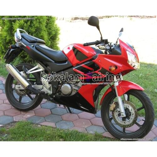 For Honda CBR125R 02-06 CBR125RR CBR 125R 125RR CBR125 R 2002 2003 2004 2005 2006 Red Black Motorcycle Fairing set