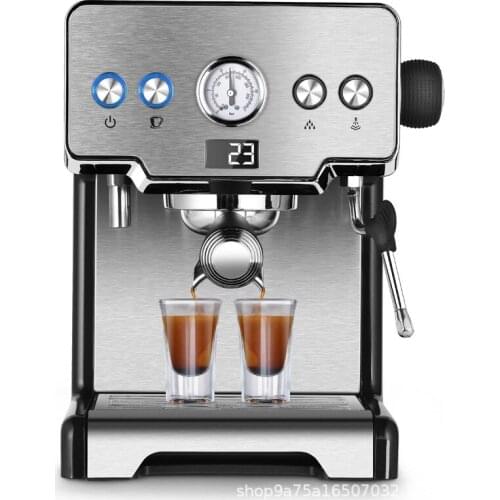 15 Bar Espresso Coffee Machine with Milk Frother Wand for Espresso, Cafe Powder Espresso Maker,Cappuccino and Latte