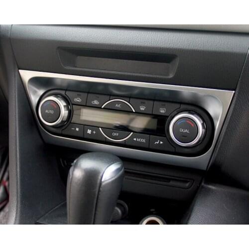 1pc for Mazda 3 Axela 2014-2016 (High configuration version) Air conditioning panel frame sticker