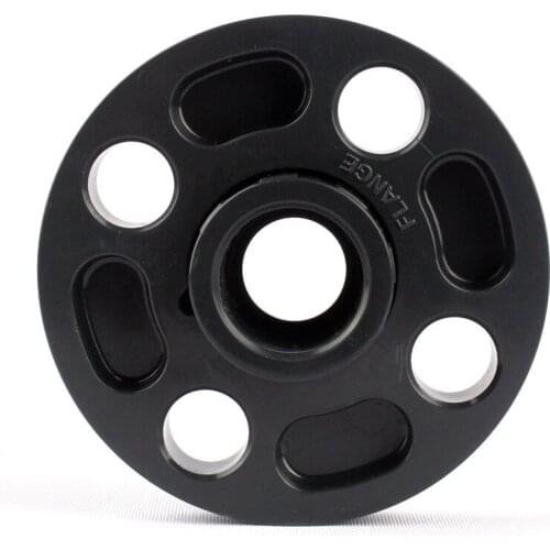 NuoNuoWell ANSI 1"(33.4mm) Inner Diameter PVC Flange Pipe Joint Home Garden Irrigation Hose Adapter Flange Socket Tube Parts