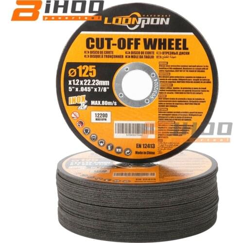 Resin Cutting Disc 125mm Cut Off Wheels Flap Sanding Grinding Discs Angle Grinder Wheel for Metal 4inch 5-50Pcs