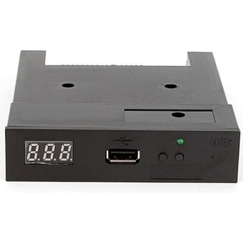 SFR1M44-U100K black 3.5 "1.44 MB USB SSD floppy emulator for YAMAHA KORG ROLAND electronic keyboard GOTEK