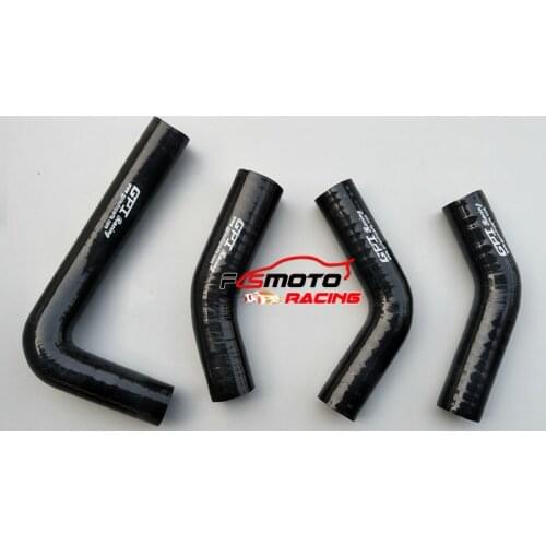 BLACK silicone radiator hose FOR Yamaha RD350 RZ350 RD RZ 350