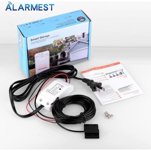 ALARMEST Tuya Smart WiFi Door Window Sensor Magnetic Detector Door Open / Closed Detectors APP Control Work With Amazon Alexa