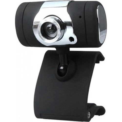 USB 2.0 Webcam Conference Cam HD Video Webcam Clip-on Camera With Microphone for Laptop Desktop for for Win7 / 8 or higher