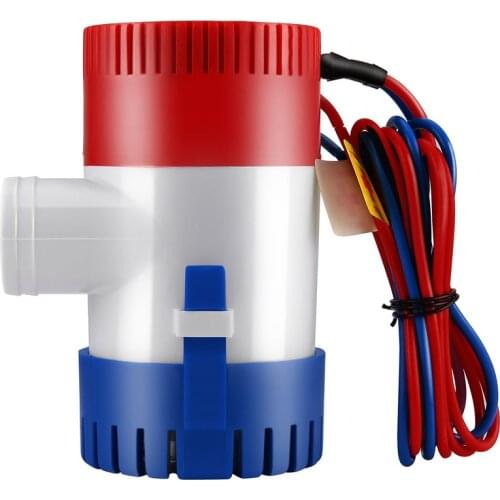 12V Vacuum Water Pump Submersible Marine Boat Bilge Pump 1100GPH Water Pump Used In Boat Seaplane Motor Homes Houseboat