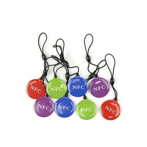 13.56mhz Rfid crystal epoxy Smart Card Label Tags for the Access Control of the Android smart phone