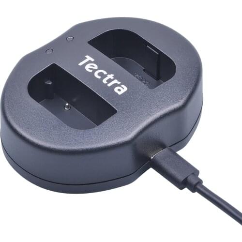 Tectra NB-2L NB-2LH 2-Port USB Dual Charger for Canon EOS 400D S80 S70 S50 S60 350D G7 G9 Kiss N X Rebel XT XTi