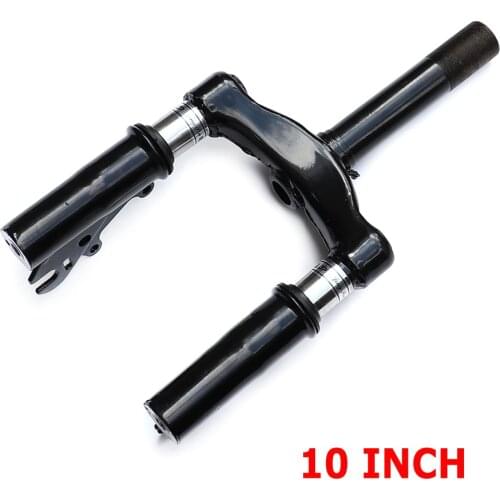 10 Inch Front Suspension Hydraulic Front Fork For Electric Scooter Fixed Rod Can Be Installed Disc Brake Motorcycle Parts