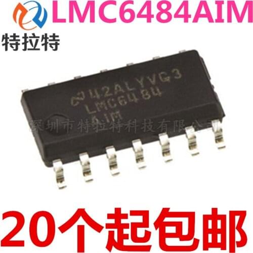 10pcs/lot L LMC6484AIM SOP-14 LMC6484 6484 SOP14 LMC6484AIMX SOP