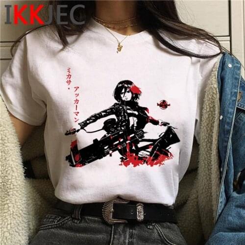Attack on Titan Shingeki No Kyojini Top Tees Female tshirt top tees women tumblr casual harajuku clothes summer top harajuku
