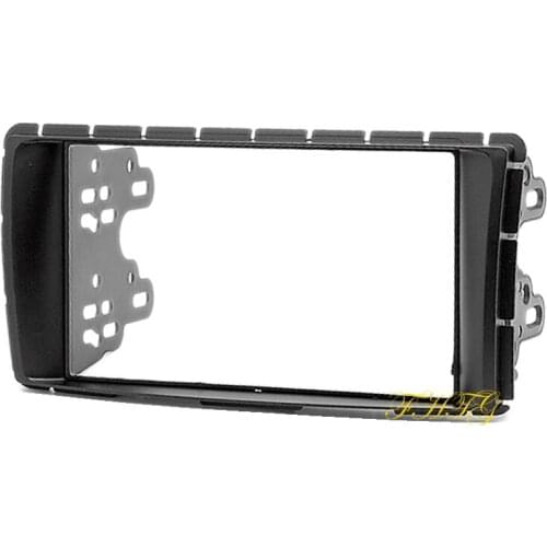 Car Radio Fascia is suitable for 2012-2014 Toyota Hilux/ Vigo/ Fortuner, Double Din Car Audio Frame