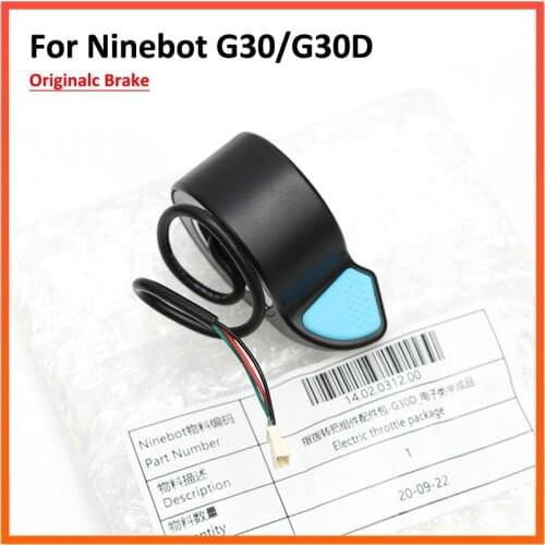Electric Throttle For Ninebot MAX G30D Electric Scooter Accelerator Trigger Shifter Speed Finger Dial Parts Blue Color