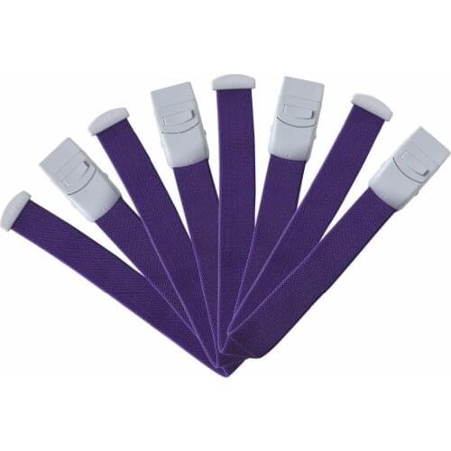 Purple Quick Slow Release Medical ParaMedic Sport Outdoor Emergency Surgical Tourniquet With Elastic Belt Buckle For First Aid