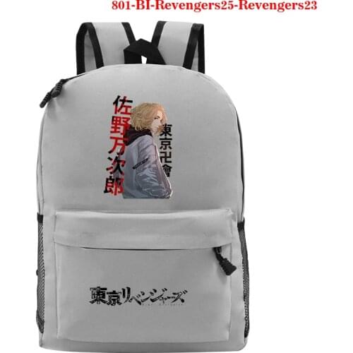 Tokyo Revengers Backpack Teens Back To School Shoulder Bag Girls Boys Schoolbag Canvas Bag Women Men Anime Tokyo Canvas Backpack